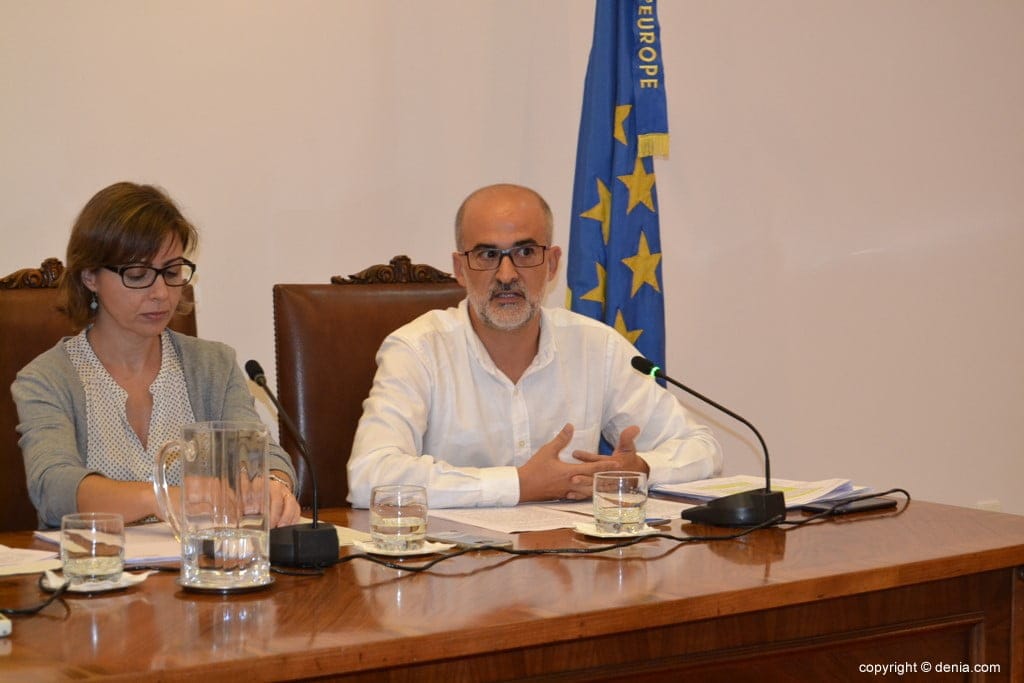 javier scotto durante el pleno de septiembre