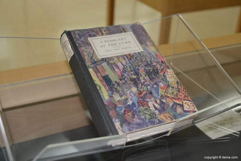 Libro de poemas de John Dos Passos en el que habla de Dénia