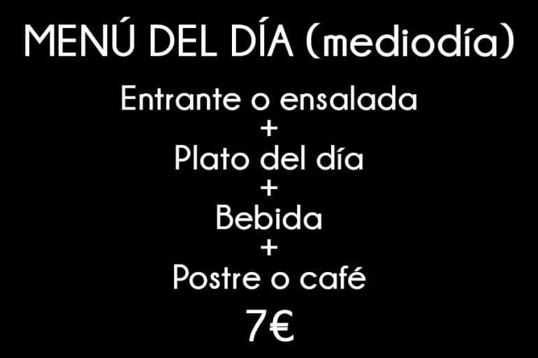 Menú del día L'idoni