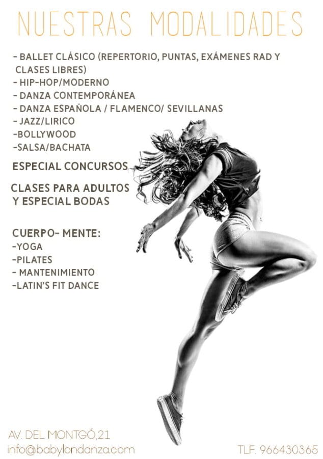 modalidades baile babylon