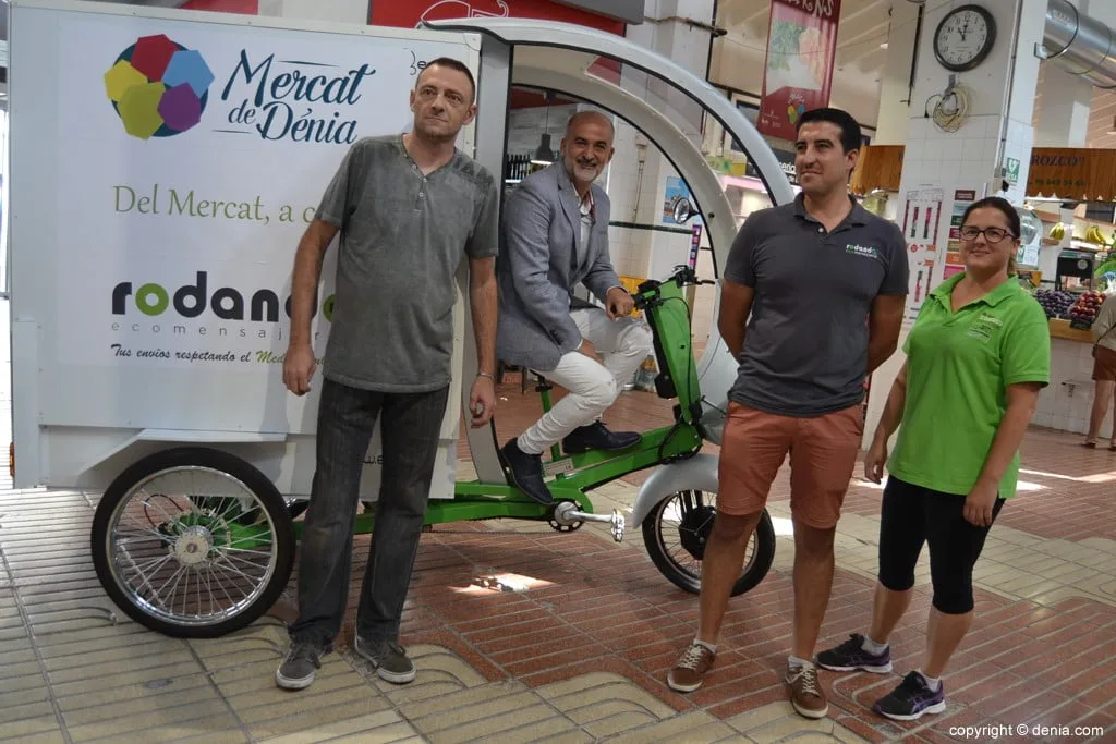 El Mercat Municipal estrena un servicio de reparto a domicilio 1 nuevo servicio de reparto a domicilio en el mercat de denia