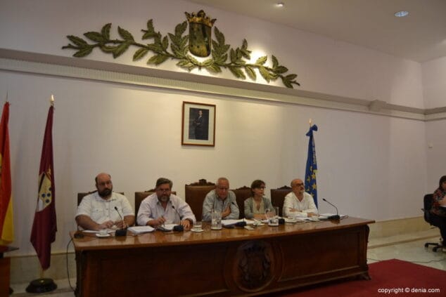 presidencia del pleno en denia