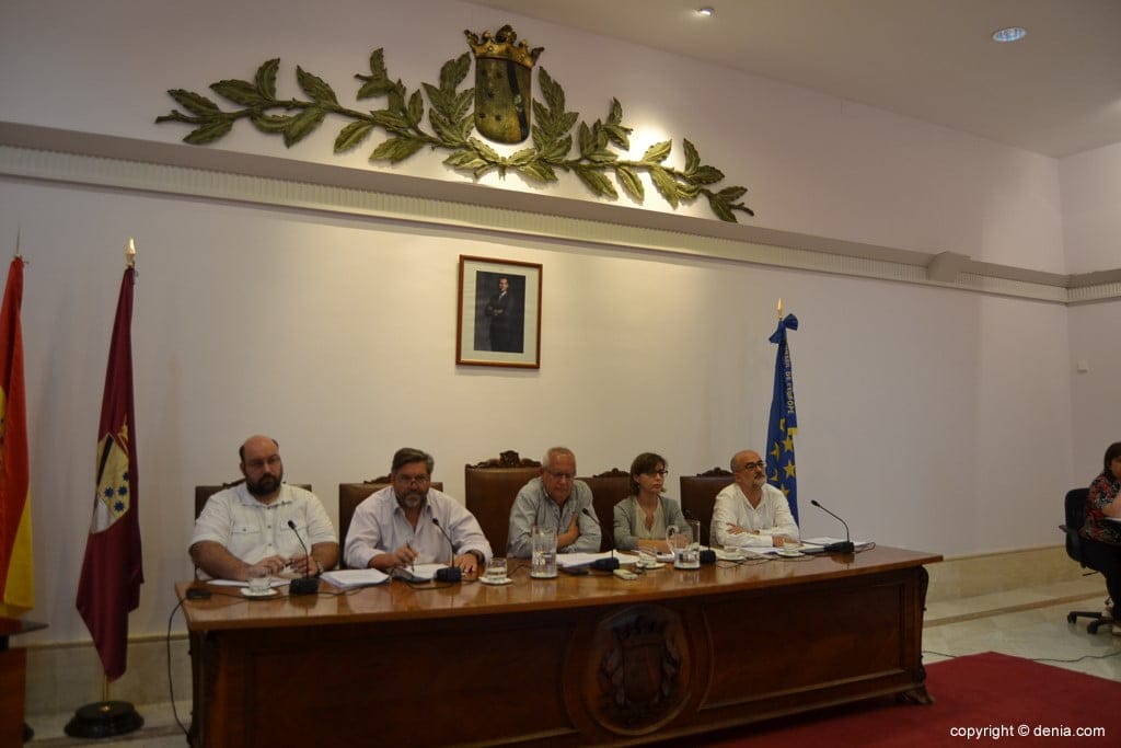 presidencia del pleno en denia