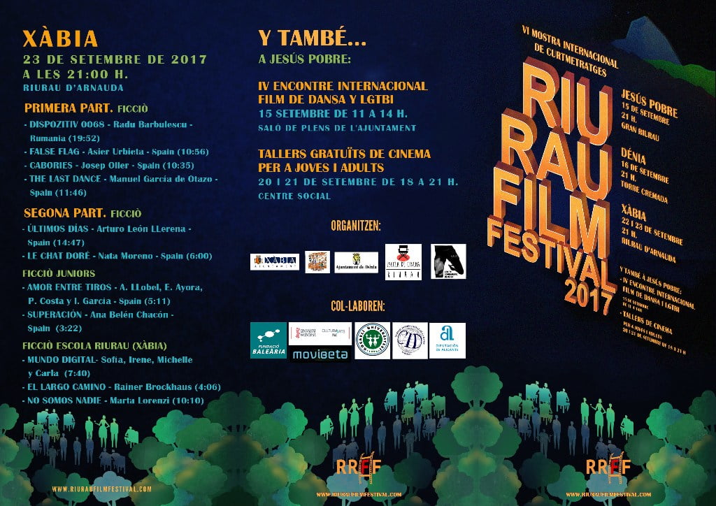 Programación RiuRau Film Festival II