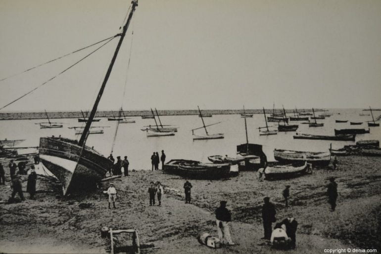 Puerto de Dénia a principios del S.XX