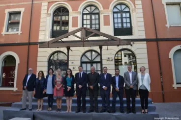 reunion del consell en el centre dart lestacio de denia