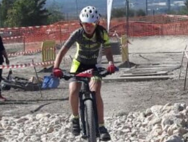 una de las corredoras en la prueba de este fin de semana