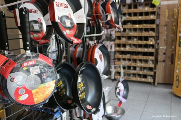 variedad de sartenes coloma 2