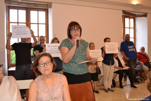 vecinos de jesus pobre contra el colegio internacional