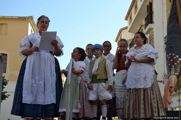 Dianium Dansa celebra el 9 d'Octubre - Gigantes Tirant i Carmesina