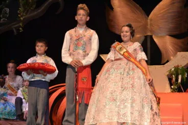 Presentación infantil París Pedrera 2018 – Presidente y fallera mayor infantil