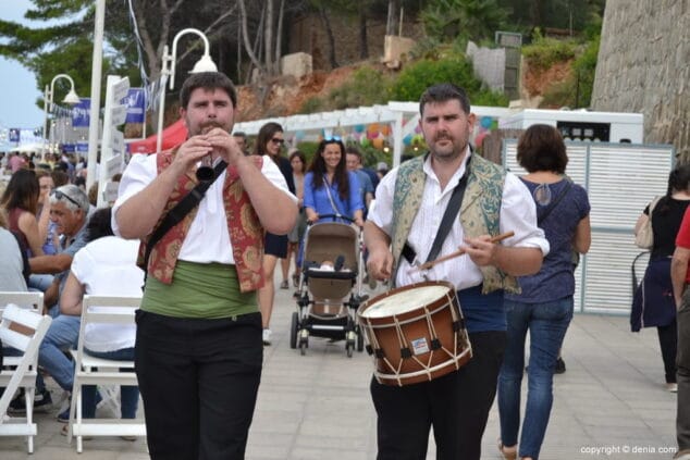 57 dna festival gastronomic denia 2017 animacion con dolcaina i tabalaet