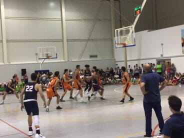 Accion de juego durante el partido