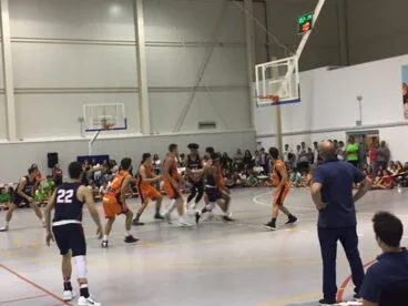 Accion de juego durante el partido