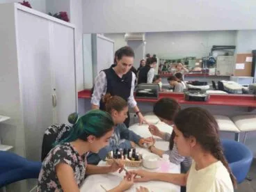 alumnado en los cursos de creama