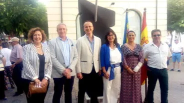 Asistentes al acto del 9 d’Octubre del PP en Dénia
