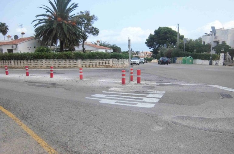 Calle de La Pedrera que se asfaltará