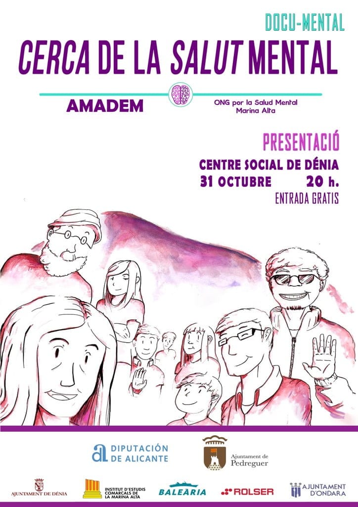 Un documental divulga la situación de la salud mental en la Marina Alta 1 cerca de la salut mental
