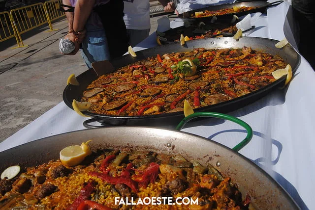 Concurso de paellas Mig Any falla Oeste