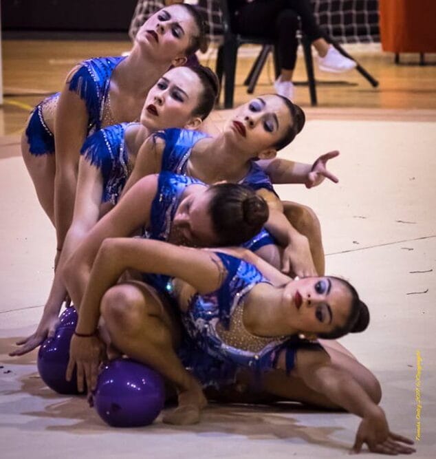 El conjunto senior del Club Gimnasia Dénia se proclamó campeón provincial 2 conjunto senior del cg denia
