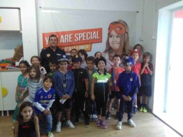 Educación vial en el colegio Alfa y Omega