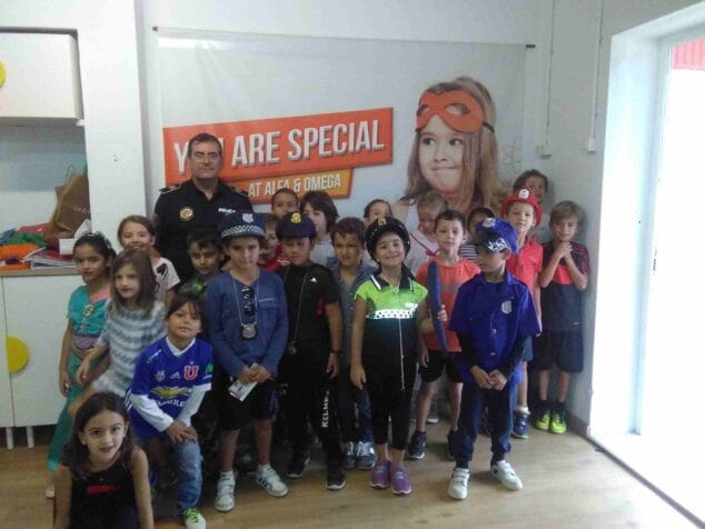 educacion vial en el colegio alfa y omega