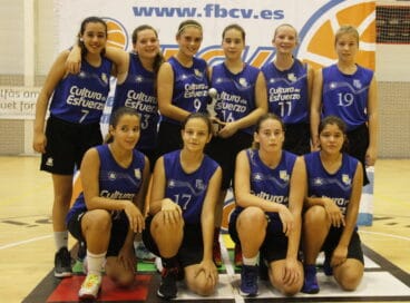 equipo infantil femenino denia basquet