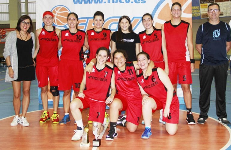 Equipo senior femenino del CB Pedreguer