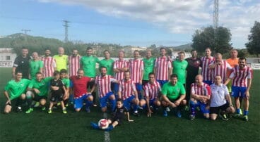 equipos del calpe y cd javea veteranos