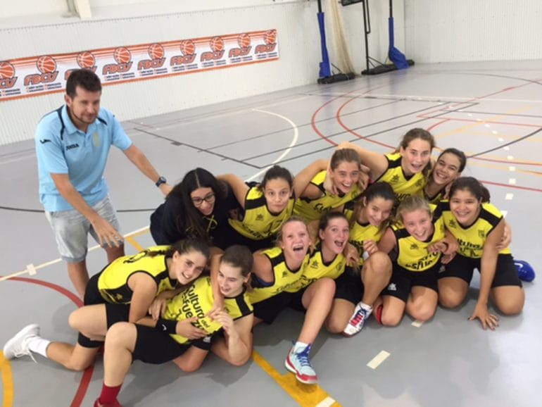 Equipo Infantil femenino 04 del Dénia Básquet