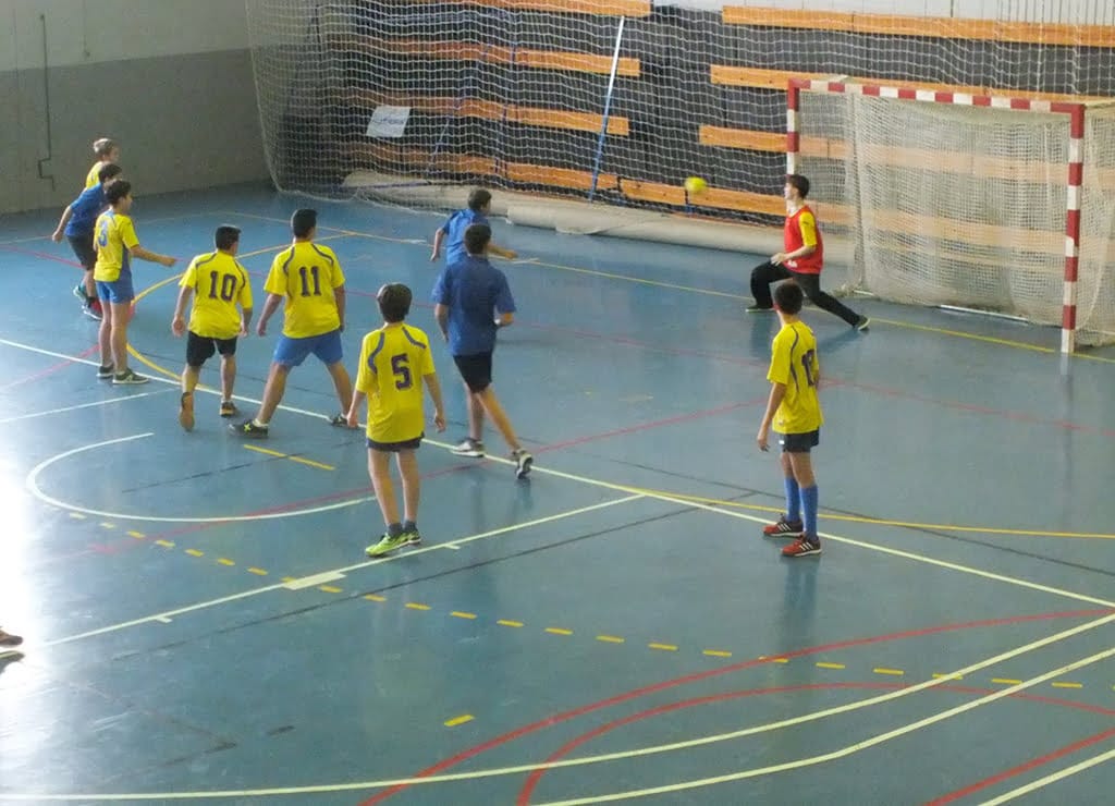 infantiles del denia durante un partido