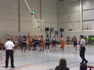 Instante del partido