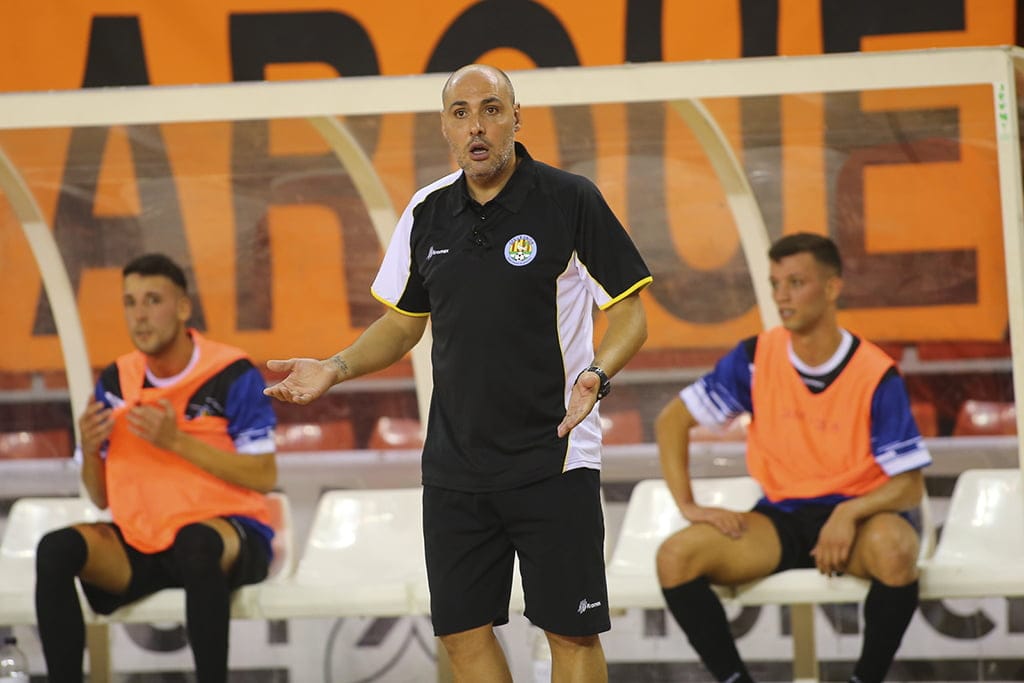 javi rodriguez entrenador de la union santa coloma fs