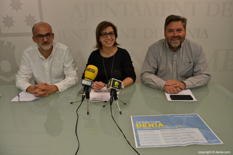 Javier Scotto, Maria Josep Ripoll y Rafa Carrió