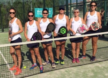 jugadoras de padel del ct denia