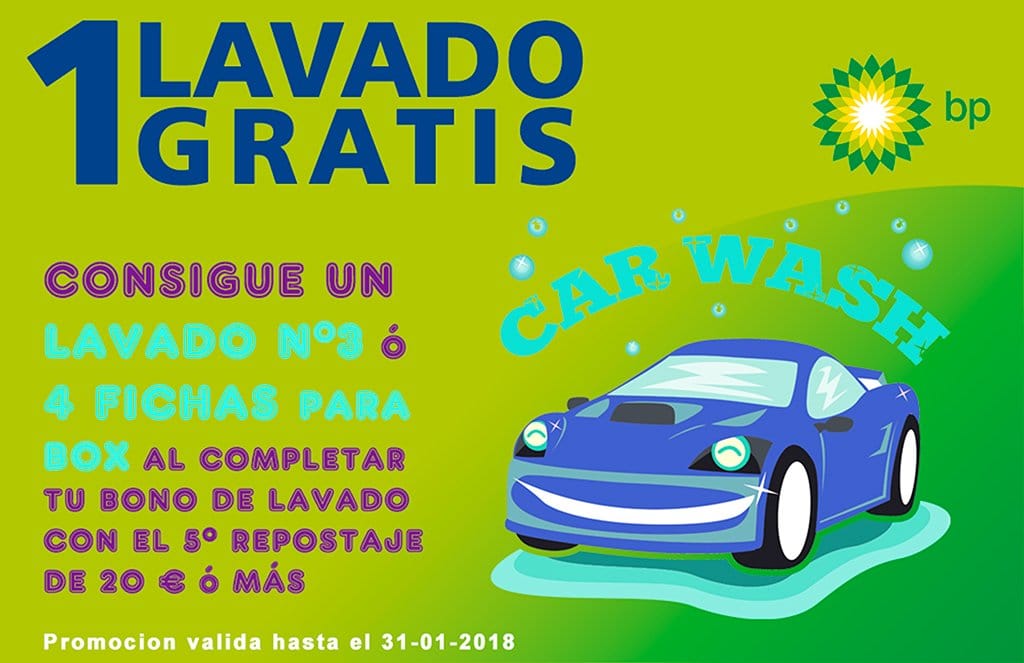 lavado gratis gasorba