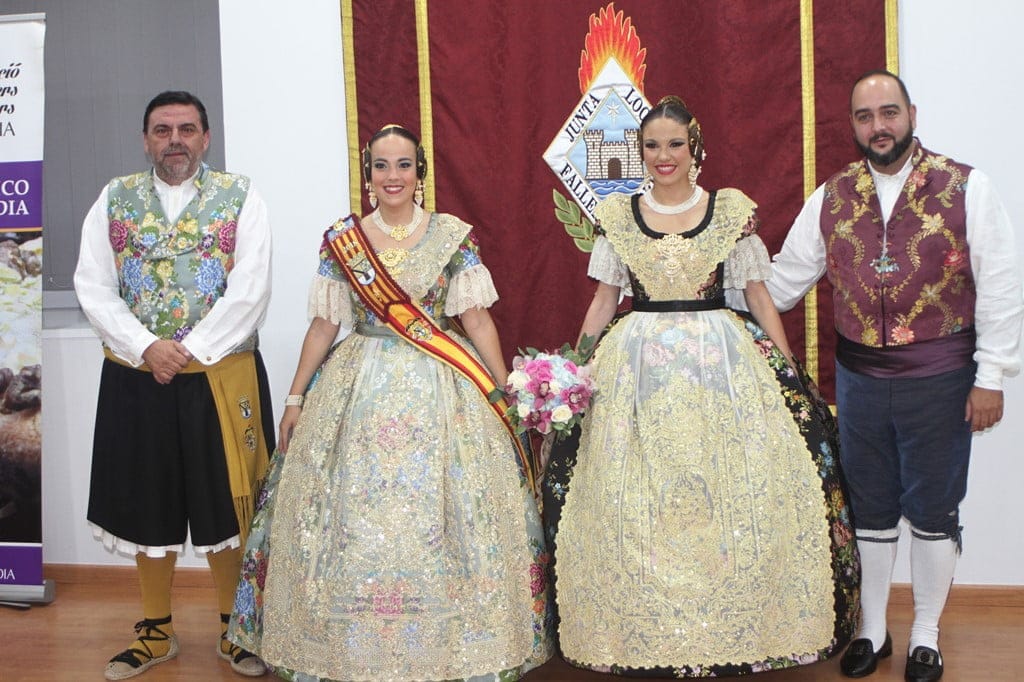 melani ivars en la presentacion de sara sanvictor