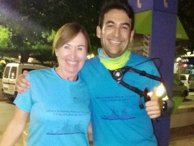 miguel angel martinez con otra atleta