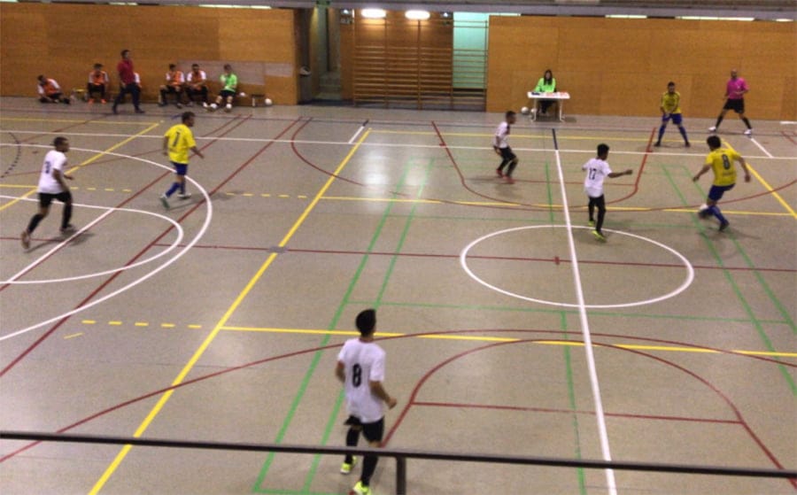 El Barceloneta FS remontó su partido ante el Dénia Futsal (4-3) 1 momento del partido barceloneta fs denia futsal