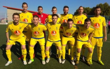 Once del CD Dénia en Muro