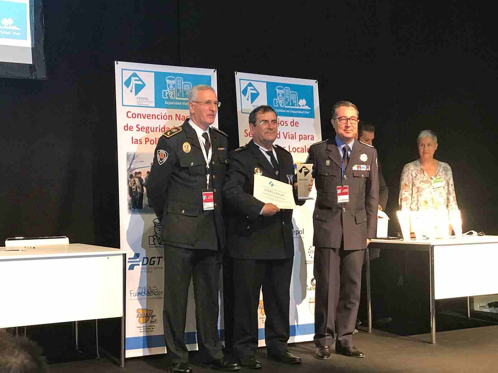 Premio al programa de educación vial de la Policía Local de Dénia
