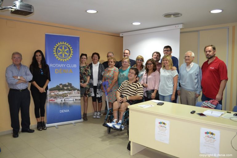 Presentación del documental sobre diversidad funcional del Rotary Club Dénia