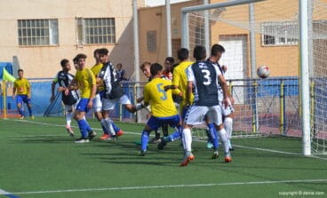 primer gol del cd denia ante el cd castellon