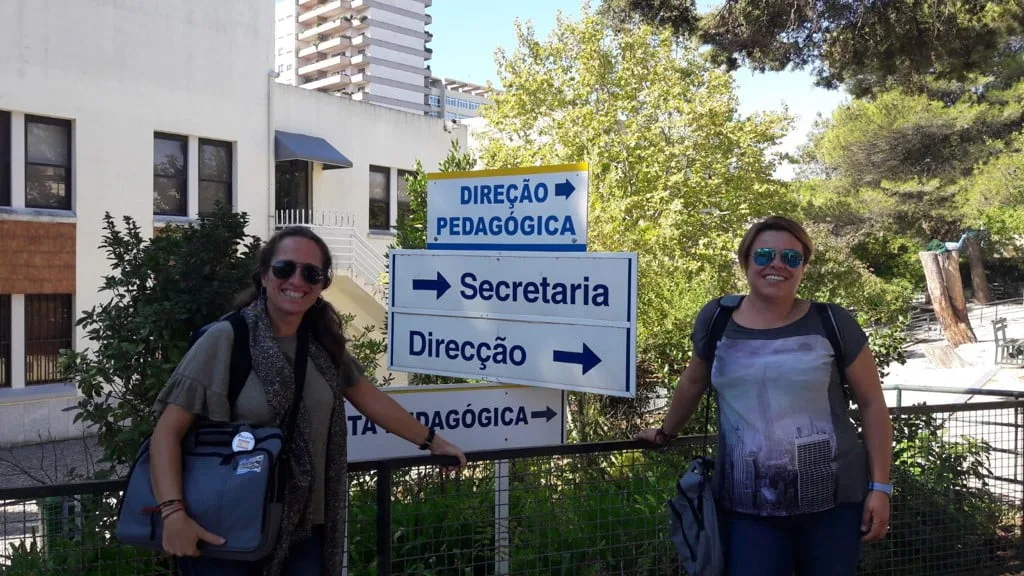 profesoras del ies numero 3 en portugal