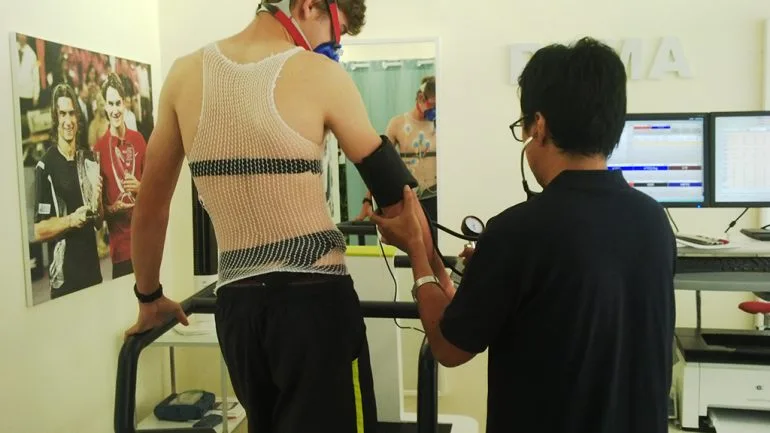 Prueba de esfuerzo de Academia Ferrer de Jávea