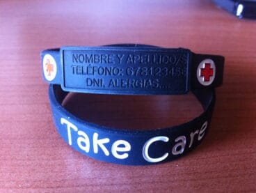 Pulsera Take Care en Azul
