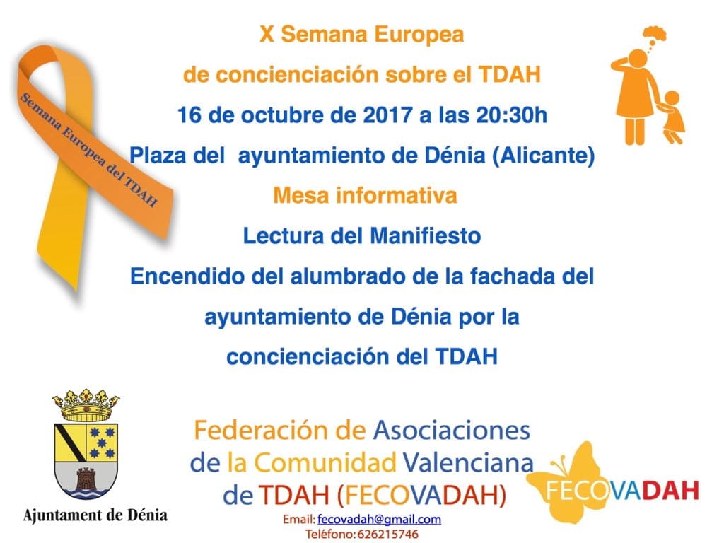 semana europea de concienciacion sobre el tdah