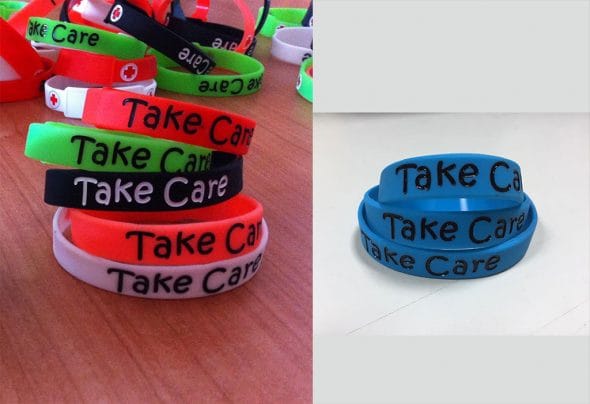 sorteo pulseras take care