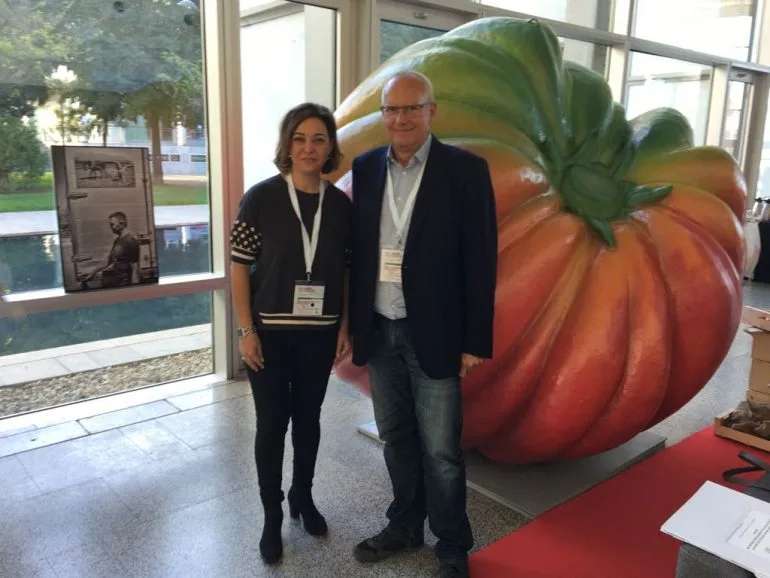Vicent Grimalt y la alcaldesa de Córdoba