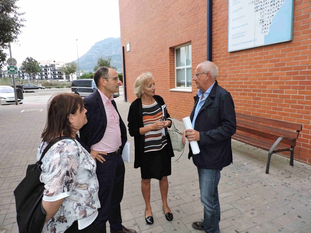 visita de isabel gonzalez a denia